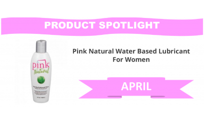 Pink Natural Water Based Lubricant For Women